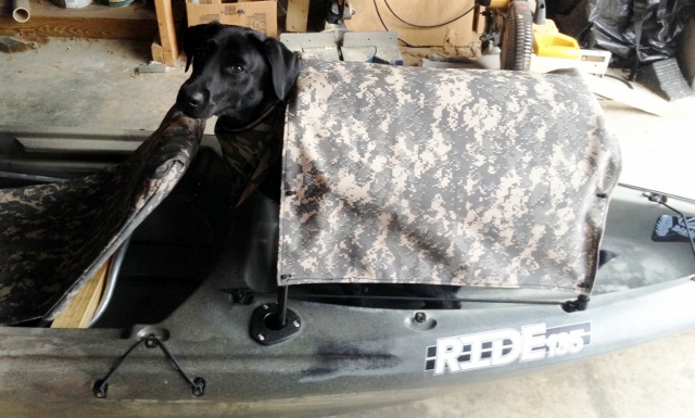 Kayak style boat for me and my dog? : Waterfowl Boats 
